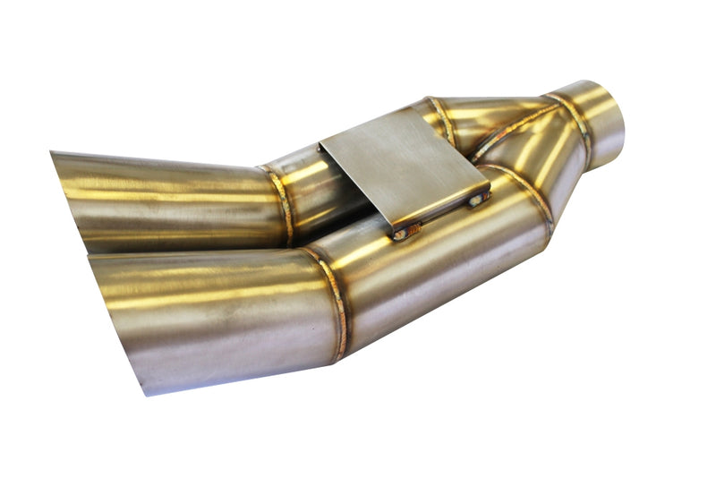 CNT Racing blast pipe exhaust V2 STAINLESS UNIVERSAL MUFFLER Kick up style - CNT Racing