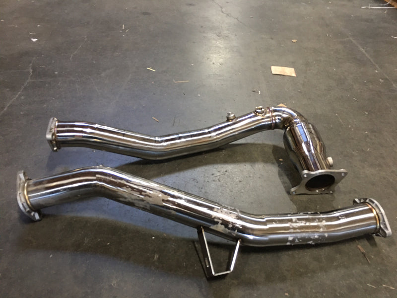 Invidia 15+ Subaru WRX Automatic Trans Down Pipe w/ High Flow Cat