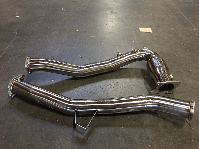 Invidia 15+ Subaru WRX Automatic Trans Down Pipe w/ High Flow Cat